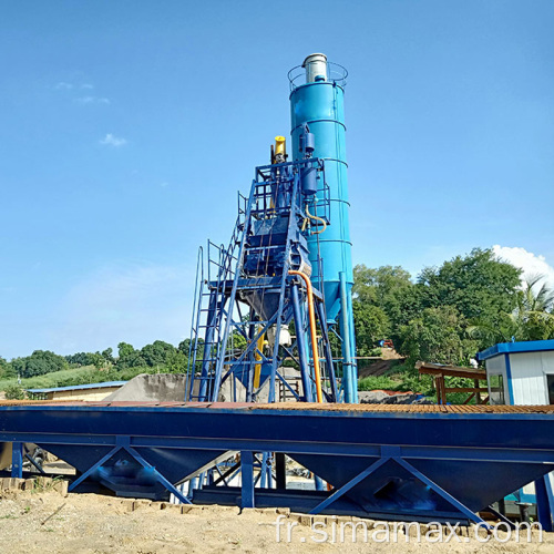 Centrale à béton de ciment de l&#39;usine hzs25